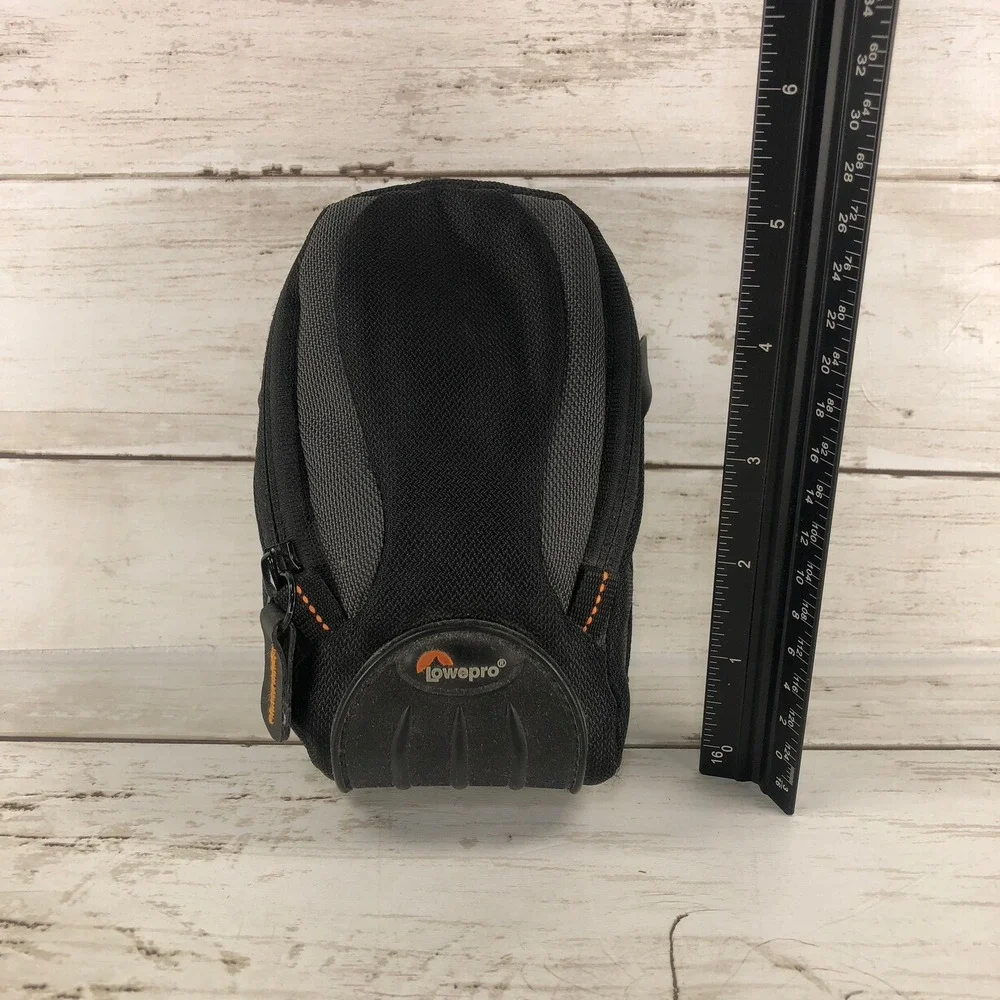 Lowepro Apex 30 AW Digital Camera Case Pouch Black Orange Weather Cover